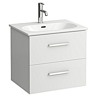 Laufen Badmöbel-Set LUA (Weiß Glanz, 60 cm)