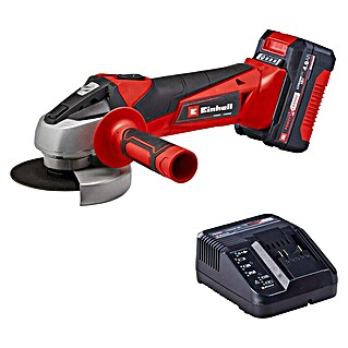 Einhell Power X-Change 18V Akumulatorski kotni brusilnik TC-AG 18/115 Li (18 V, 1 baterija, 4 Ah, Premer diska: 115 mm)