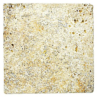 Tegel van antiek marmer tegel travertijn goud (30,5 x 30,5 cm, Goud, Mat)