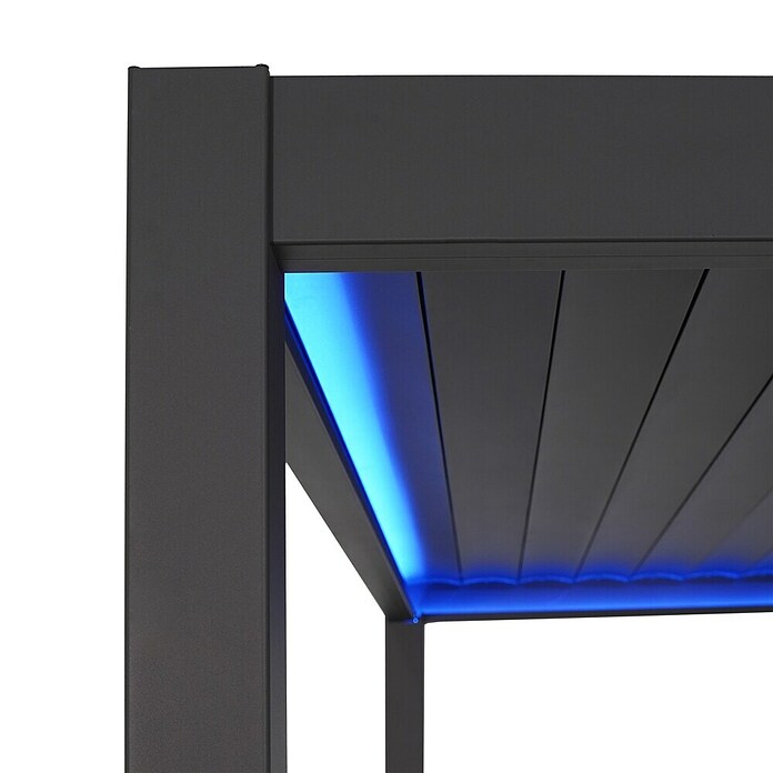 Sunfun Pergola Korfu (B x T: 400 x 300 cm, Farbe Gestell: Anthrazit, Aluminium) | BAUHAUS