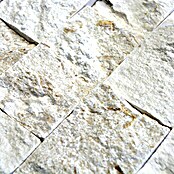 Mosaikfliese Brick Splitface Colonial X3D 49792 (30,5 x 29 cm, Weiß, Matt)