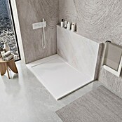 Plato de ducha aligerado Volga (L x An: 90 x 190 cm, Carga mineral, Blanco) | BAUHAUS