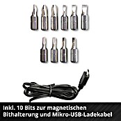 Einhell Expert Akkuschrauber (3,6 V, 1,5 Ah, Leerlaufdrehzahl: 180 U/min)