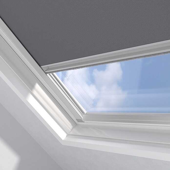 Dachfensterrollo Sky UK08 (Grau, Manuell) | BAUHAUS