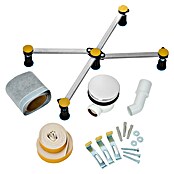 Camargue Duschwannen-Set St. Moritz (L x B: 90 x 90 cm, Weiß) | BAUHAUS