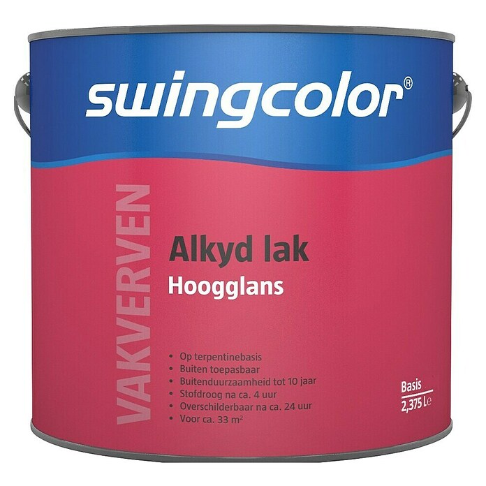 swingcolor Lakverf MIX ALKYD HOOGGLANS (2,5 l, Transparant, Hoogglans) | BAUHAUS