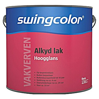 swingcolor Lakverf MIX ALKYD HOOGGLANS (2,5 l, Transparant, Hoogglans)