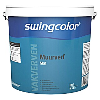 swingcolor Muurverf MIX MUURVERF MAT (Transparant)