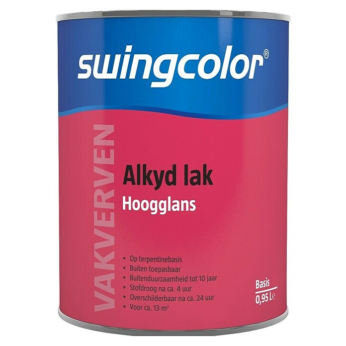 swingcolor Lakverf MIX ALKYD HOOGGLANS (1 l, Transparant, Hoogglans) | BAUHAUS