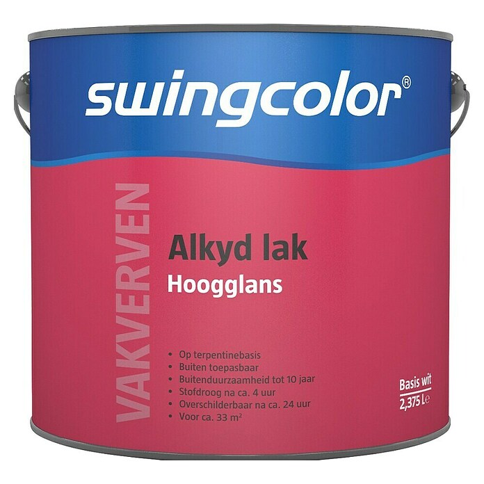 swingcolor Lakverf MIX ALKYD HOOGGLANS (Wit, Hoogglans) | BAUHAUS