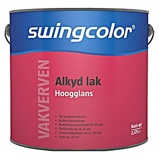 swingcolor Lakverf MIX ALKYD HOOGGLANS (Wit, Hoogglans)