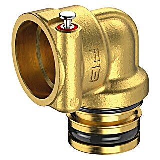 Adapter (90 °, Messing)