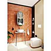 VitrA Plural Aufsatzwaschbecken (47 x 40 cm, Mit schmutzabweisender Glasur, Hahnloch: Ohne, Ohne Überlauf, Edelweiß) | BAUHAUS