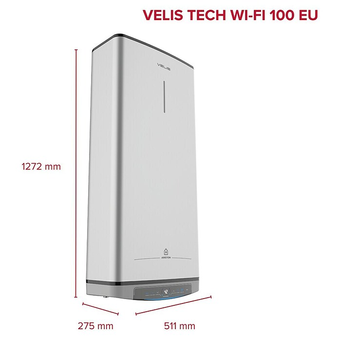 Ariston Bojler Velis Tech WiFi  (100 l, 1,5 kW) | BAUHAUS