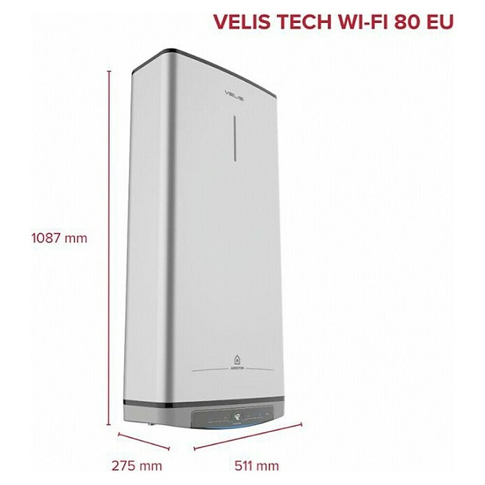 Ariston Bojler Velis Tech WiFi  (80 l, 1,5 kW) | BAUHAUS