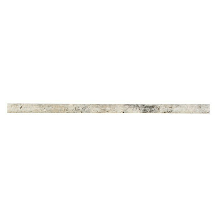 Tegelrand (1,5 x 30,5 cm, Zilver, Mat)