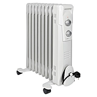 Ölradiator Clatronic RA 3736 (Weiß, 43,5 x 25 x 64 cm)