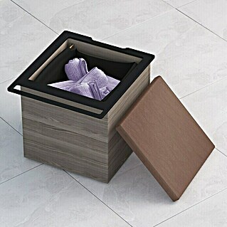 Camargue Loft Rollcontainer Cube/Loft (40 x 40 x 44 cm, Eiche Cordoba)
