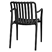 Sunfun Silla de jardín Calma (L x An x Al: 58 x 56 x 81 cm, Negro, Polipropileno) | BAUHAUS