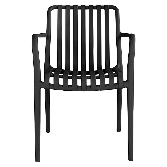Sunfun Silla de jardín Calma (L x An x Al: 58 x 56 x 81 cm, Negro, Polipropileno) | BAUHAUS