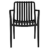 Sunfun Silla de jardín Calma (L x An x Al: 58 x 56 x 81 cm, Negro, Polipropileno) | BAUHAUS