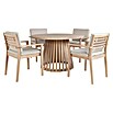 Sunfun Mesa de jardín Nour (Ø x Al: 120 x 74 cm, Madera de acacia, Natural) | BAUHAUS