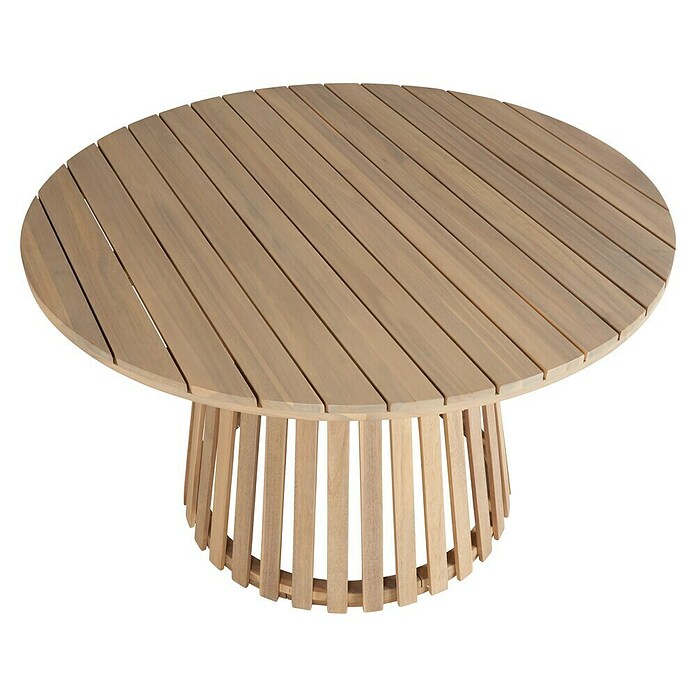 Sunfun Mesa de jardín Nour (Ø x Al: 120 x 74 cm, Madera de acacia, Natural) | BAUHAUS