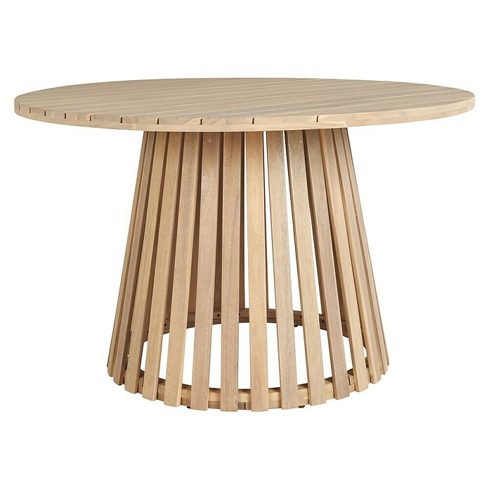 Sunfun Mesa de jardín Nour (Ø x Al: 120 x 74 cm, Madera de acacia, Natural) | BAUHAUS