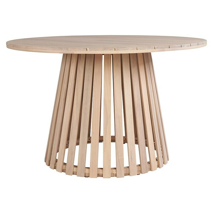 Sunfun Mesa de jardín Nour (Ø x Al: 120 x 74 cm, Madera de acacia, Natural) | BAUHAUS