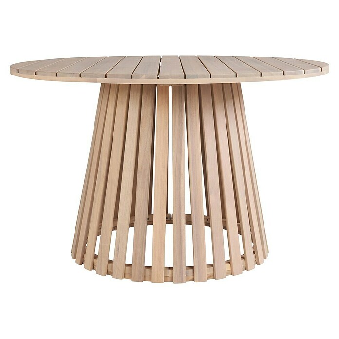Sunfun Mesa de jardín Nour (Ø x Al: 120 x 74 cm, Madera de acacia, Natural) | BAUHAUS