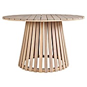Sunfun Mesa de jardín Nour (Ø x Al: 120 x 74 cm, Madera de acacia, Natural) | BAUHAUS