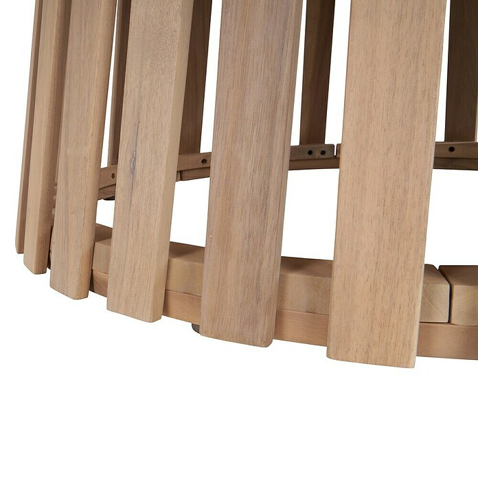 Sunfun Mesa de jardín Nour (Ø x Al: 120 x 74 cm, Madera de acacia, Natural) | BAUHAUS