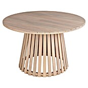 Sunfun Mesa de jardín Nour (Ø x Al: 120 x 74 cm, Madera de acacia, Natural) | BAUHAUS