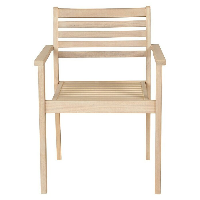 Sunfun Vrtni stol Brindisi  (Do x Š x V: 60 x 56 x 84 cm, Natur, Akacijev les) | 8241 - Stühle Holz | ICAB - Sommermöbel Stühle | ICA - Sommermöbel | IC - Freizeit im Garten | I - Stadtgarten | BAUHAUS