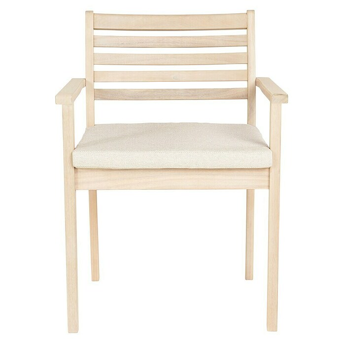 Sunfun Vrtna stolica Brindisi  (D x Š x V: 60 x 56 x 84 cm, Natur) | BAUHAUS