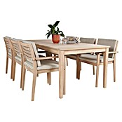 Sunfun Vrtni stol Brindisi  (Do x Š x V: 60 x 56 x 84 cm, Natur, Akacijev les) | 8241 - Stühle Holz | ICAB - Sommermöbel Stühle | ICA - Sommermöbel | IC - Freizeit im Garten | I - Stadtgarten | BAUHAUS