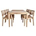 Sunfun Conjunto de muebles Nour mesa rectangular 