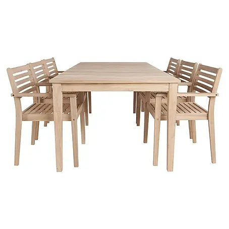 Sunfun  Conjunto de muebles Nour mesa rectangular