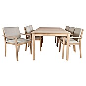 Sunfun Mesa de jardín Nour (L x An x Al: 200 x 100 x 76 cm, Madera de acacia, Natural) | BAUHAUS