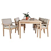 Sunfun Mesa de jardín Nour (L x An x Al: 200 x 100 x 76 cm, Madera de acacia, Natural) | BAUHAUS