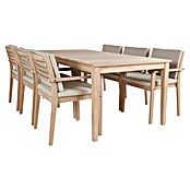 Sunfun Mesa de jardín Nour (L x An x Al: 200 x 100 x 76 cm, Madera de acacia, Natural) | BAUHAUS