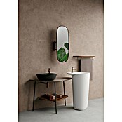 VitrA Plural Aufsatzwaschbecken (47 x 40 cm, Mit schmutzabweisender Glasur, Hahnloch: Ohne, Ohne Überlauf, Schwarz) | BAUHAUS