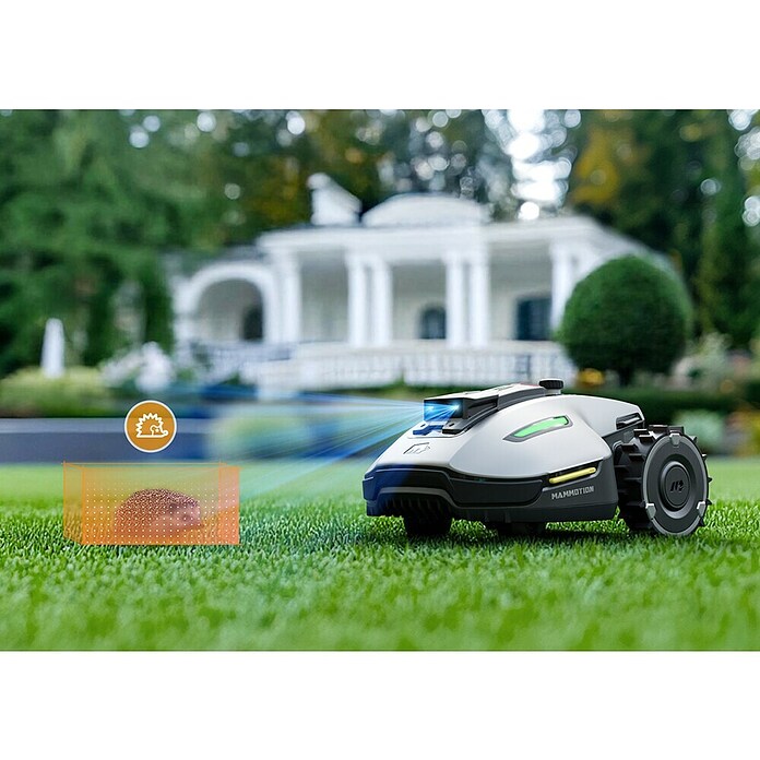 Mammotion Robotska kosilica Yuka Mini 800  (800 m², Širina reza: 190 mm, Satelitska navigacija, RTK) | BAUHAUS