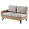 Sofá esquinero Royal Riviera (Beige, L x An x Al: 234 x 234 x 75 cm, Ratán sintético/Aluminio) | BAUHAUS