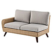 Sofá esquinero Royal (Beige, L x An x Al: 234 x 234 x 75 cm, Ratán sintético/Aluminio) | BAUHAUS