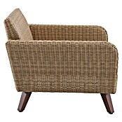 Sillón de jardín Royal Riviera (An x Pr x Al: 89 x 93 x 75 cm, Beige, Ratán sintético/Aluminio) | BAUHAUS