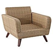 Sillón de jardín Royal Riviera (An x Pr x Al: 89 x 93 x 75 cm, Beige, Ratán sintético/Aluminio) | BAUHAUS