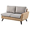 Sofá esquinero Royal Riviera (Beige, L x An x Al: 234 x 234 x 75 cm, Ratán sintético/Aluminio) | BAUHAUS