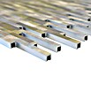 Mosaikfliese Verbund ALF L102L (27,2 x 30,2 cm, Aluminium, Braun/Beige)