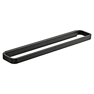 Zone Denmark Toallero de barra (Negro, Mate, Largo: 44 cm)